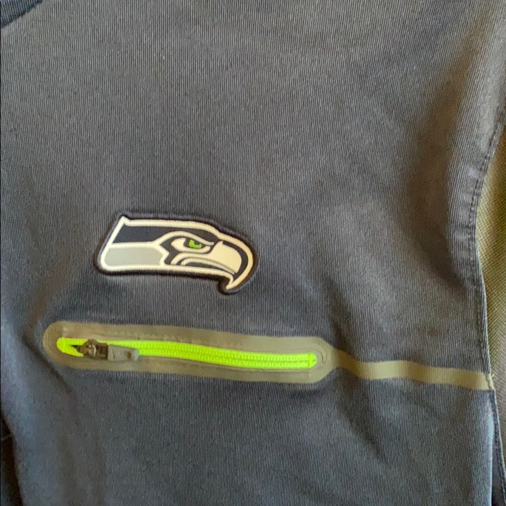 Onfield Seahawks quarter zip - Picture 2 of 6